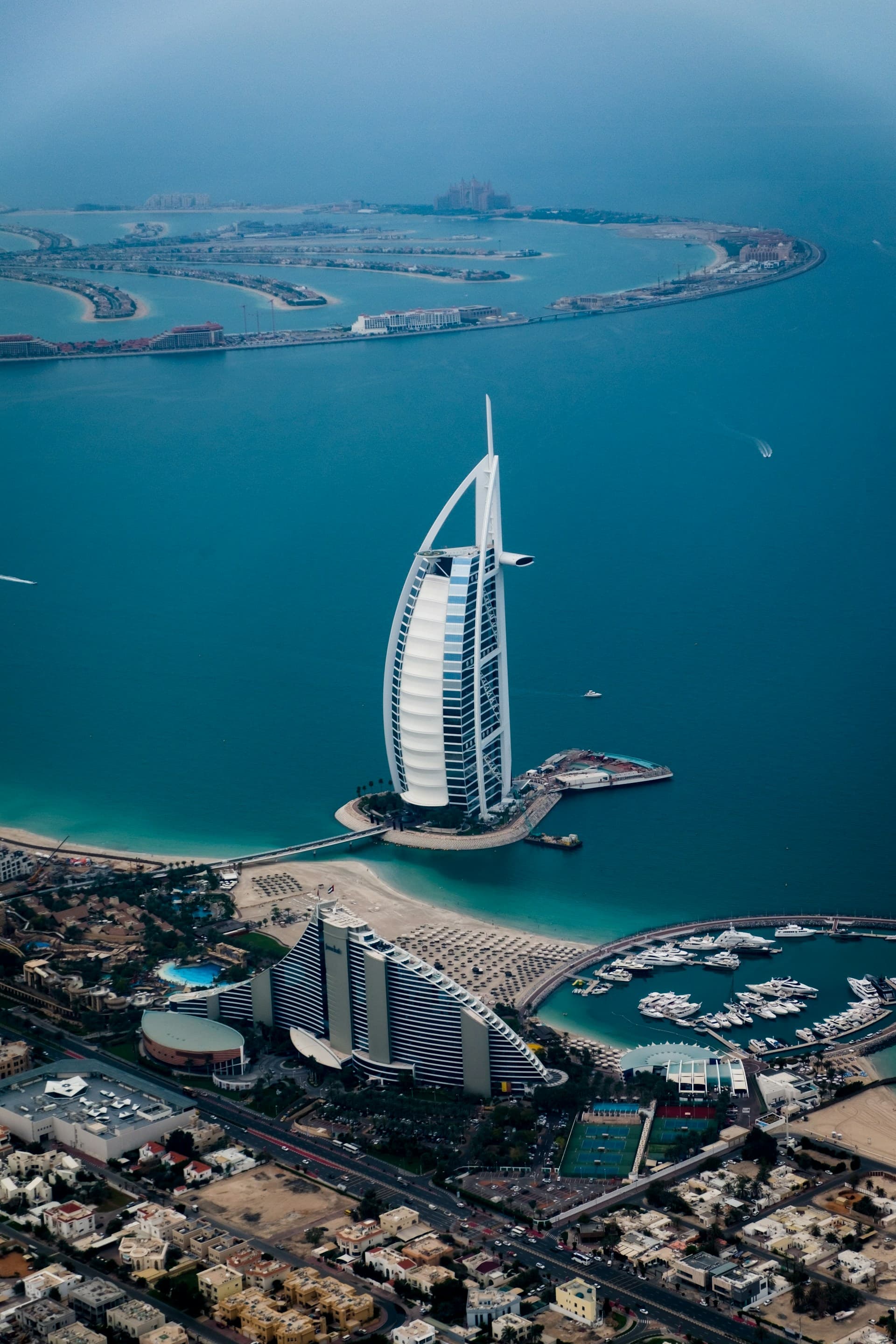 Image of Burj Al Arab in Jumeirah, Dubai, UAE