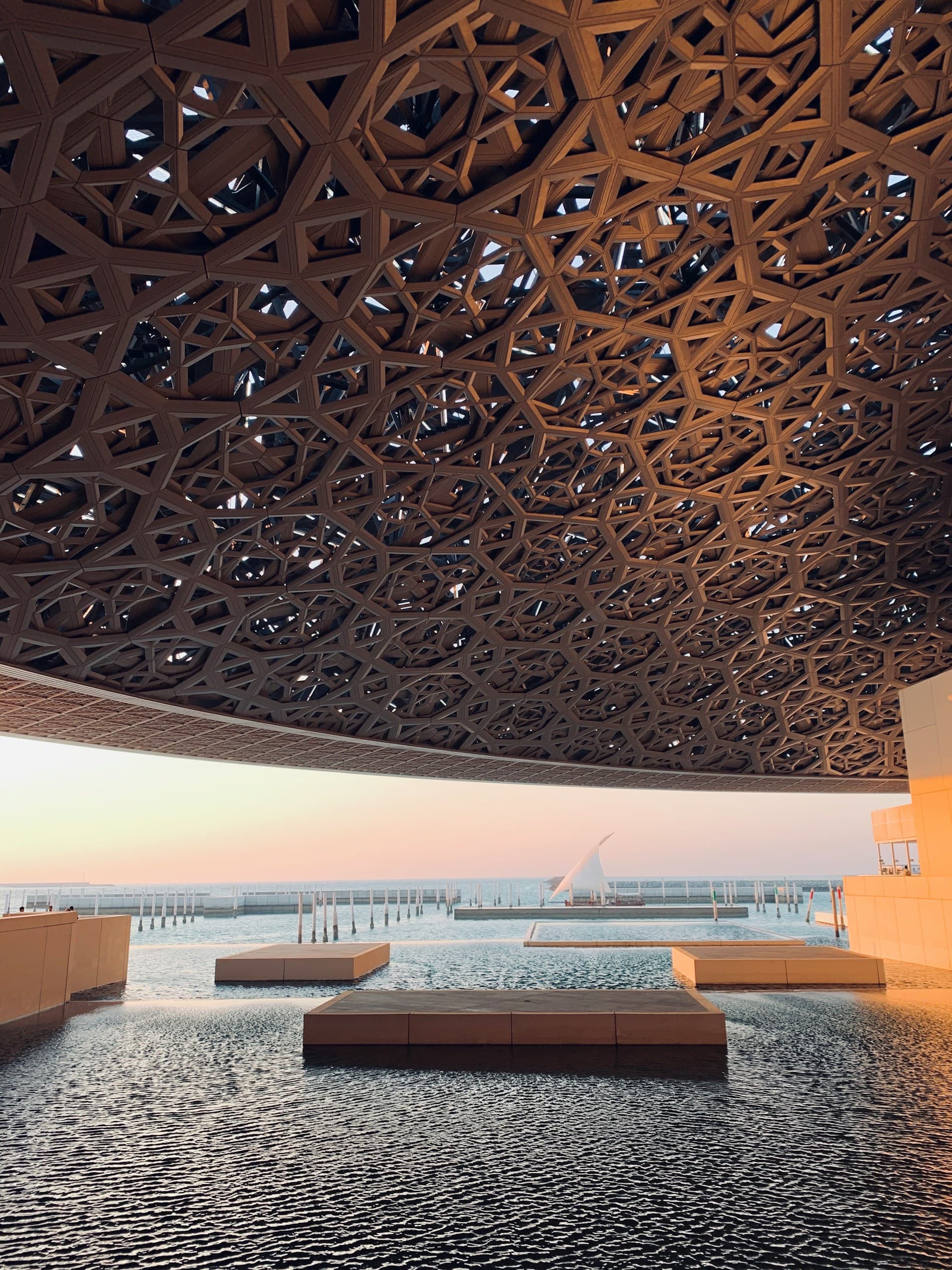 Image of Louvre Abu Dhabi in Abu Dhabi, UAE