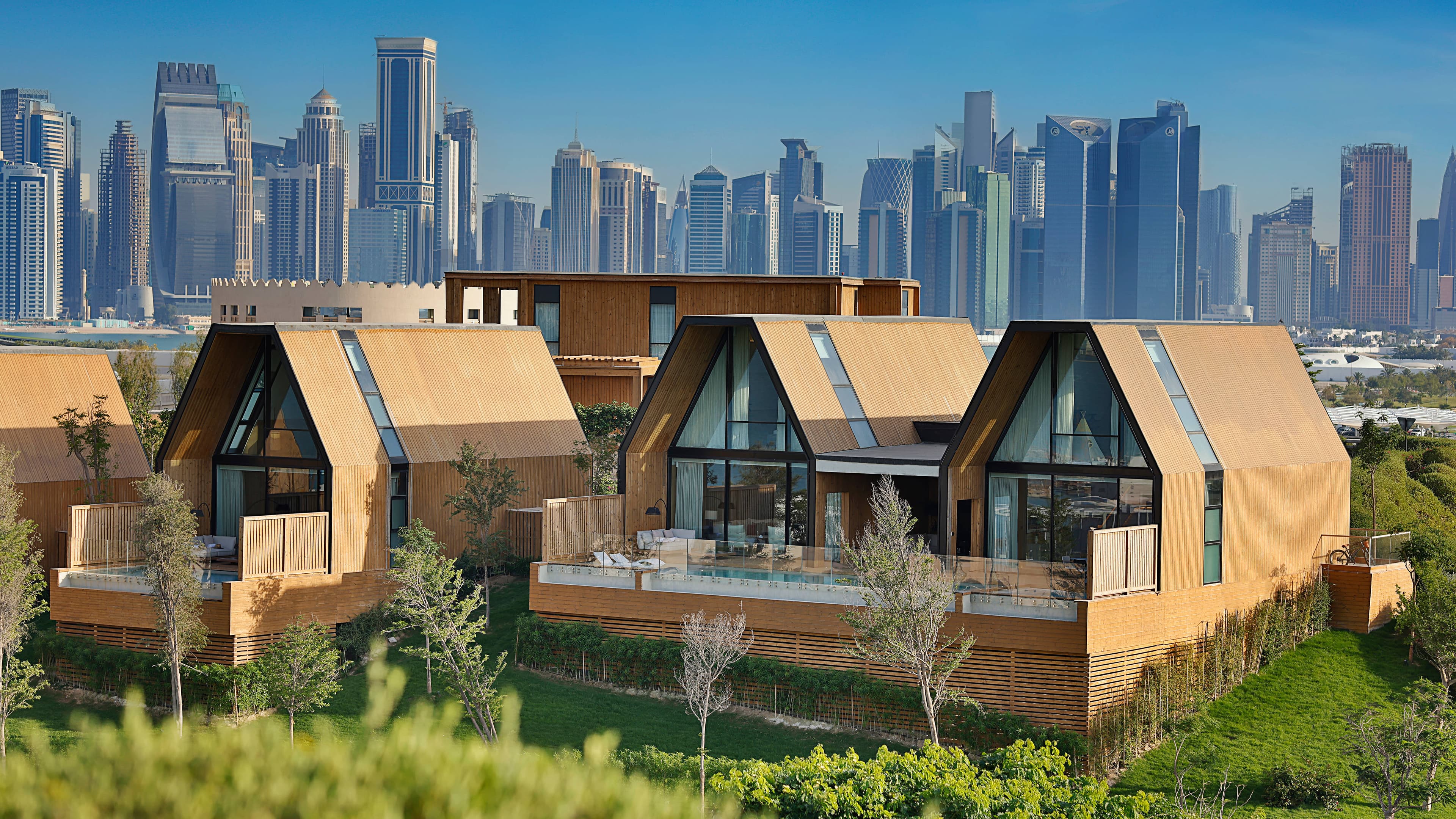 A picture of Katara Hills in Doha